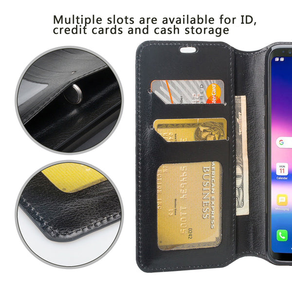 Samsung Galaxy S10e Wallet Case - black - www.coverlabusa.com