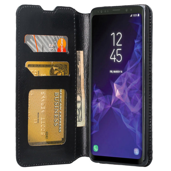 Samsung Galaxy S10 Wallet Case - black - www.coverlabusa.com