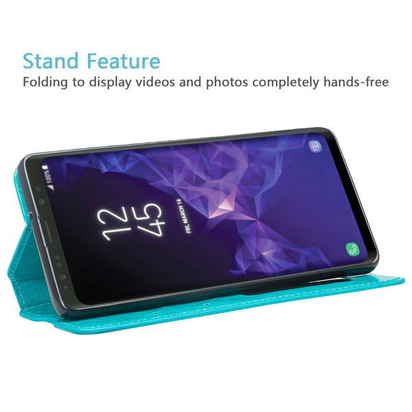 Samsung Galaxy S10 Plus Wallet Case - teal - www.coverlabusa.com