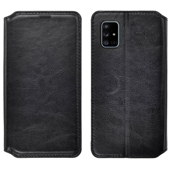 samsung galaxy a71 wallet case - black - www.coverlabusa.com