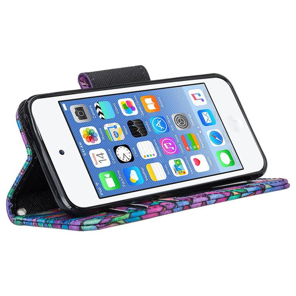iPod Touch 5 / Ipod Touch 6 Wallet Case - www.coverlabusa.com